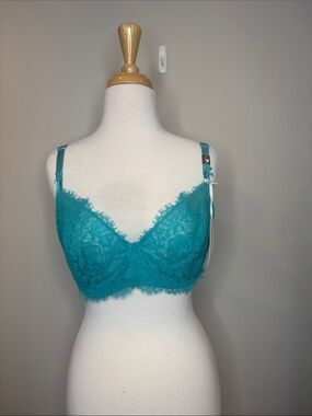 Victoria Secret Dream Angel Push-Up Lace Underwire W/O Pads 36DDD Feminine NWT